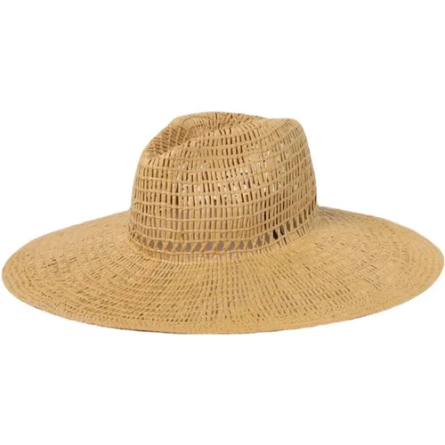 Naturale Gewebter Hut für Frauen , Damen, Größe: 57 CM - Emporio Armani - Modalova