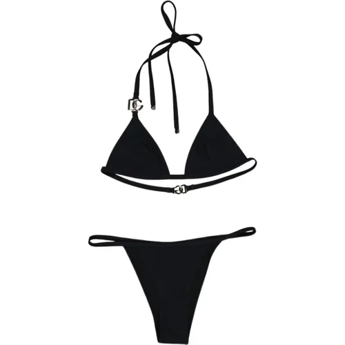 Frecher Thong Bikini , Damen, Größe: M - Dolce & Gabbana - Modalova