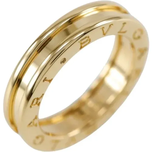 Pre-owned Gold rings , female, Sizes: ONE SIZE - Bvlgari Vintage - Modalova