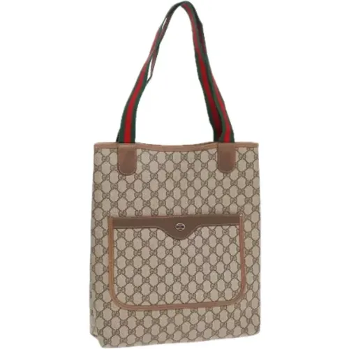 Pre-owned Leather totes , female, Sizes: ONE SIZE - Gucci Vintage - Modalova