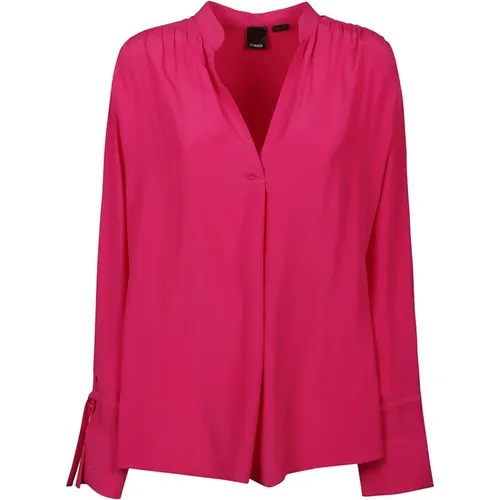 Bettina Blouse , female, Sizes: L, XS - pinko - Modalova