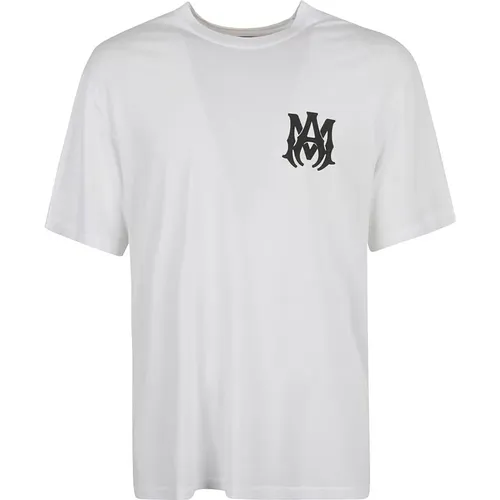 Weißes T-Shirt mit Logo-Print für Herren - Amiri - Modalova