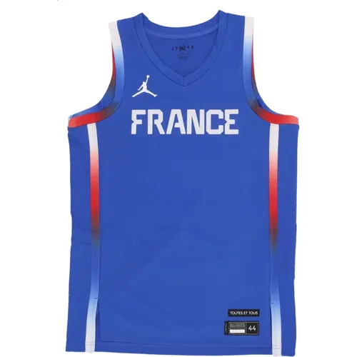 Frankreich Basketball Tank Top , Herren, Größe: L - Jordan - Modalova