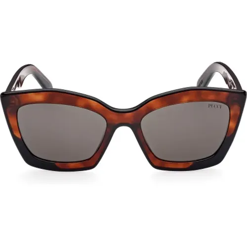 Azetat-Sonnenbrille für Frauen - EMILIO PUCCI - Modalova