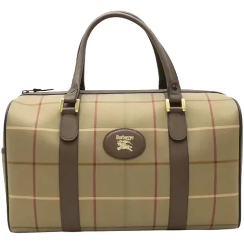 Pre-owned Canvas reisetaschen , unisex, Größe: ONE Size - Burberry Vintage - Modalova