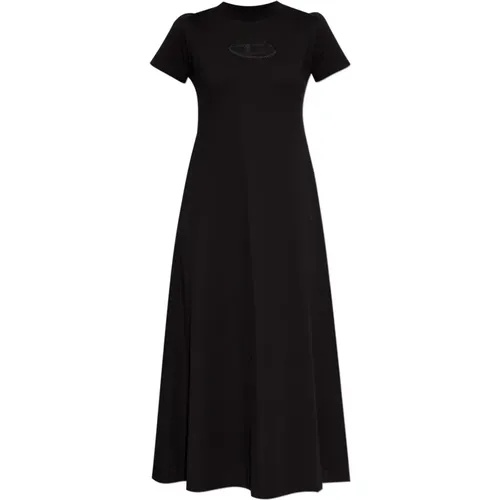 ‘D-Alin’ Kleid mit Logo , Damen, Größe: 2XS - Diesel - Modalova