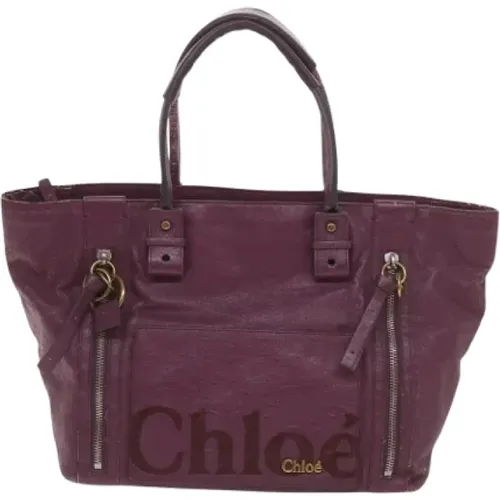 Pre-owned Leather handbags , female, Sizes: ONE SIZE - Chloé Pre-owned - Modalova