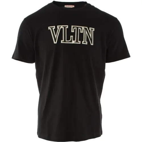 Mens Vltn T-Shirt , male, Sizes: XS - Valentino - Modalova