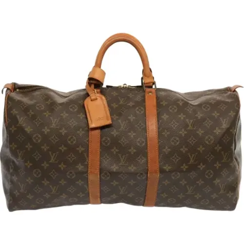 Pre-owned Canvas travel-bags , female, Sizes: ONE SIZE - Louis Vuitton Vintage - Modalova