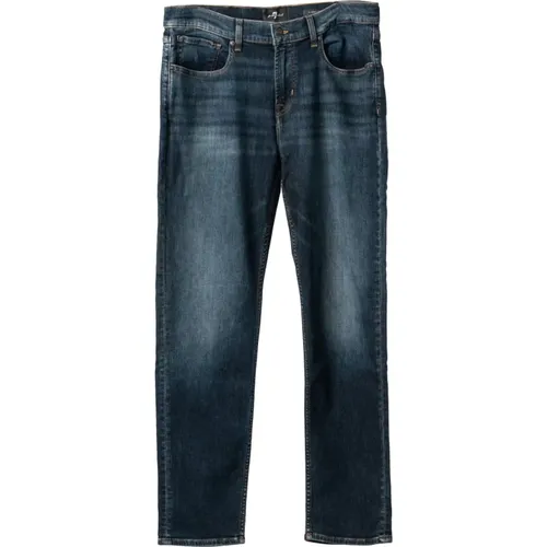 Luxurious Tapered Fit Jeans , male, Sizes: 3XL, 4XL - 7 For All Mankind - Modalova