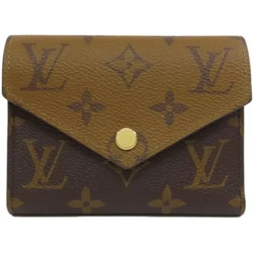 Pre-owned Canvas wallets , female, Sizes: ONE SIZE - Louis Vuitton Vintage - Modalova