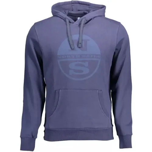 Cotton Hoodie Sweatshirt , male, Sizes: 2XL, XL - North Sails - Modalova