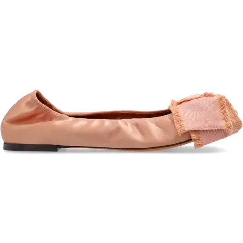 Satin-Ballettschuhe , Damen, Größe: 36 EU - Lanvin - Modalova