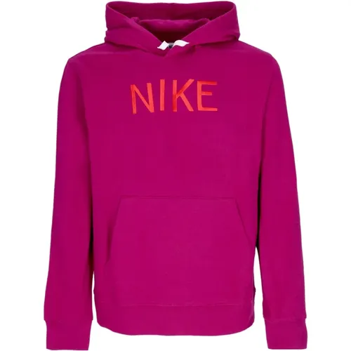 Dynamischer Berry Hoodie Sweatshirt , Herren, Größe: L - Nike - Modalova