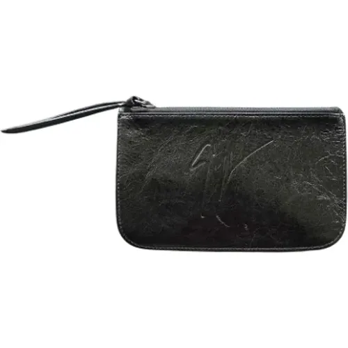Pre-owned Leather handbags , female, Sizes: ONE SIZE - Giuseppe Zanotti Pre-owned - Modalova