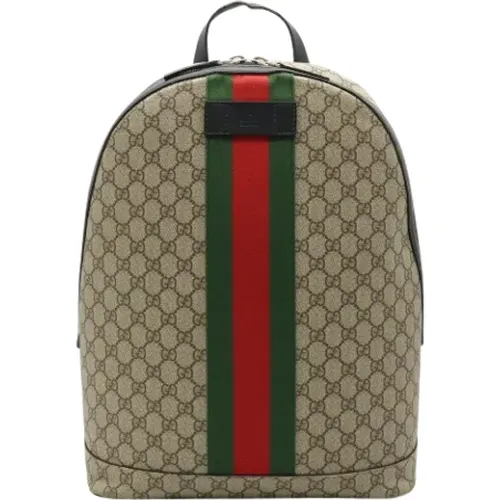 Pre-owned Canvas Backpack , unisex, Sizes: ONE SIZE - Gucci Vintage - Modalova