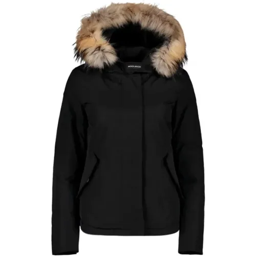 Winter Jacket - Water Repellent, Hooded, Padded , female, Sizes: XS - Woolrich - Modalova