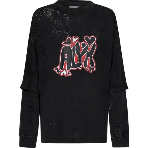 Unisex's Clothing T-Shirts & Polos Ss24 , male, Sizes: XS, S - 1017 Alyx 9SM - Modalova