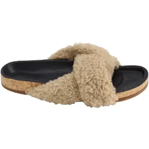 Pre-owned Wool sandals , female, Sizes: 8 UK - Chloé Pre-owned - Modalova