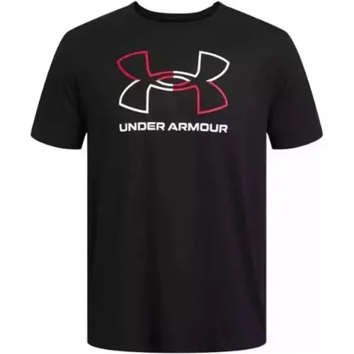 T-Shirt , Herren, Größe: L - Under Armour - Modalova