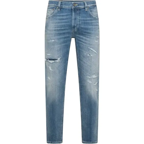 Blaue Jeans , Herren, Größe: W35 - Dondup - Modalova