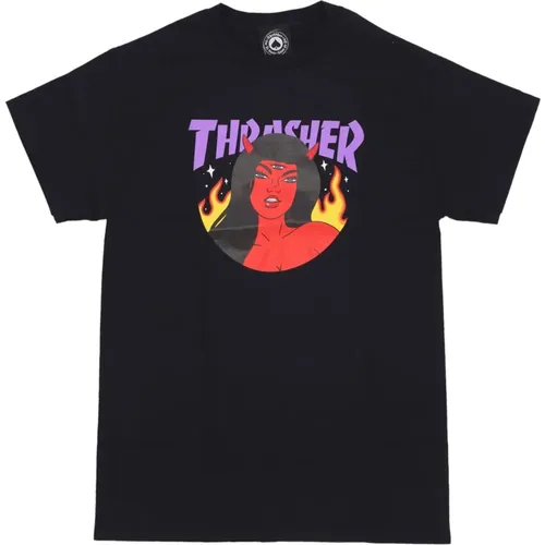 Rotes Streetwear Tee Shirt Thrasher - Thrasher - Modalova
