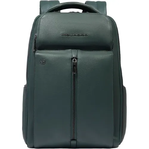 Laptop and iPad Backpack , male, Sizes: ONE SIZE - Piquadro - Modalova