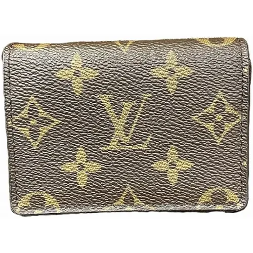 Pre-owned Canvas wallets , male, Sizes: ONE SIZE - Louis Vuitton Vintage - Modalova