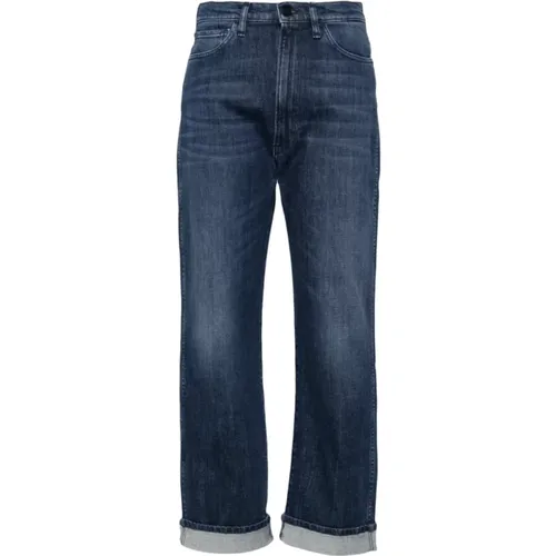Cropped Jeans , Damen, Größe: W27 - 3X1 - Modalova