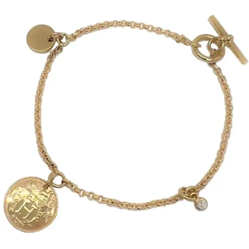 Pre-owned Hermès bracelet in rose gold , female, Sizes: ONE SIZE - Hermès Vintage - Modalova