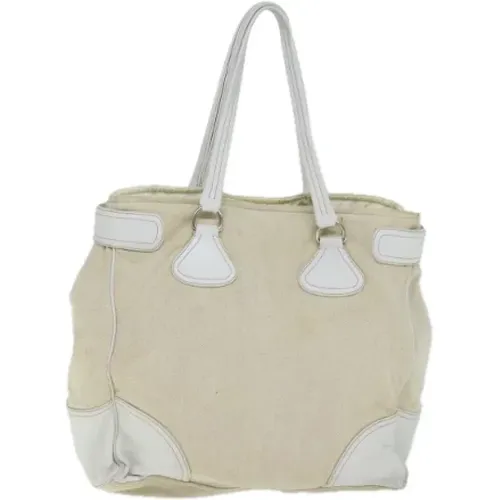 Pre-owned Canvas prada-bags , female, Sizes: ONE SIZE - Prada Vintage - Modalova