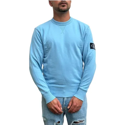 Stylish Sweatshirt for Men , male, Sizes: XS, L, S - Calvin Klein - Modalova