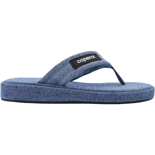 Denim Sandalen , Damen, Größe: 41 EU - Coperni - Modalova