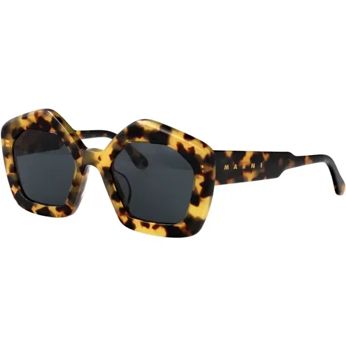 Laughing Waters Sunglasses , female, Sizes: 51 MM - Marni - Modalova