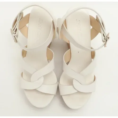 Pre-owned Leder sandals - Jimmy Choo Pre-owned - Modalova