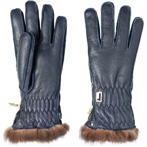 Peccary Ski Glove 806 , female, Sizes: 7 1/2 IN, 9 1/2 IN, 9 IN, 10 IN, 8 1/2 IN, 8 IN, 6 1/2 IN - Restelli Guanti - Modalova