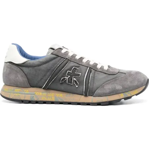 Lucy Nylon and Suede Sneakers , male, Sizes: 8 UK, 11 UK, 10 UK, 9 UK, 7 UK - Premiata - Modalova