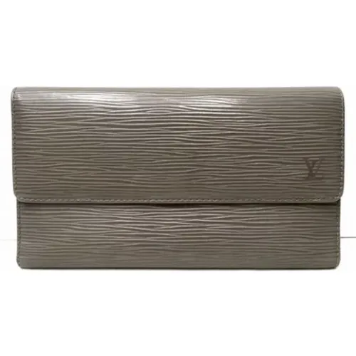 Pre-owned Leather wallets , female, Sizes: ONE SIZE - Louis Vuitton Vintage - Modalova