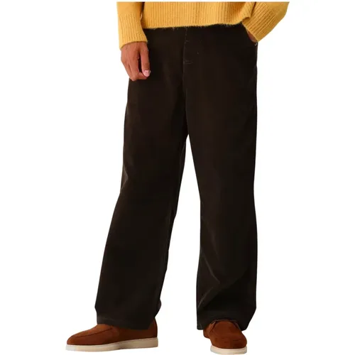 Corduroy Baggy Fit Hose , Herren, Größe: M - Ami Paris - Modalova