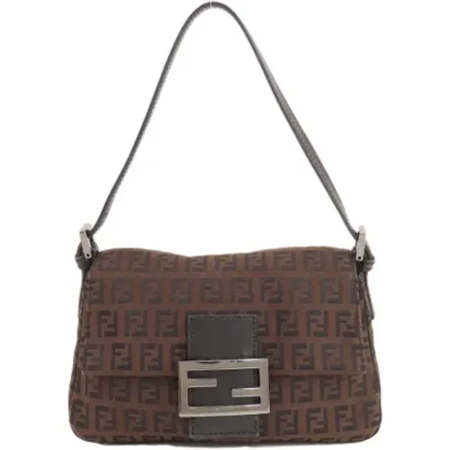 Pre-owned Canvas fendi-bags , female, Sizes: ONE SIZE - Fendi Vintage - Modalova