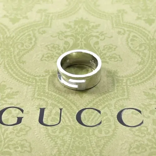 Pre-owned Metal rings , female, Sizes: ONE SIZE - Gucci Vintage - Modalova