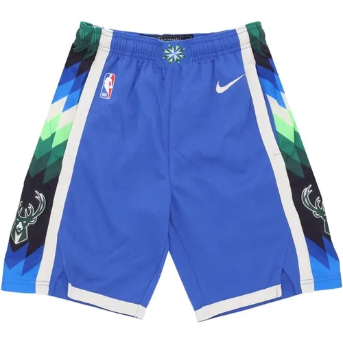 NBA City Edition Swingman Shorts , Herren, Größe: XL - Nike - Modalova