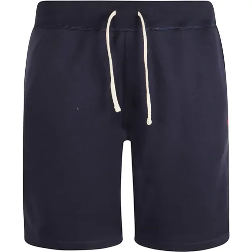 Navy Baumwollmischung Shorts mit Polo Pony Motiv - Ralph Lauren - Modalova