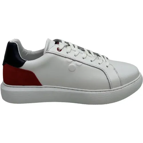 Weiße Ledersneakers für Herren - Größe 40 , Herren, Größe: 41 EU - Peuterey - Modalova