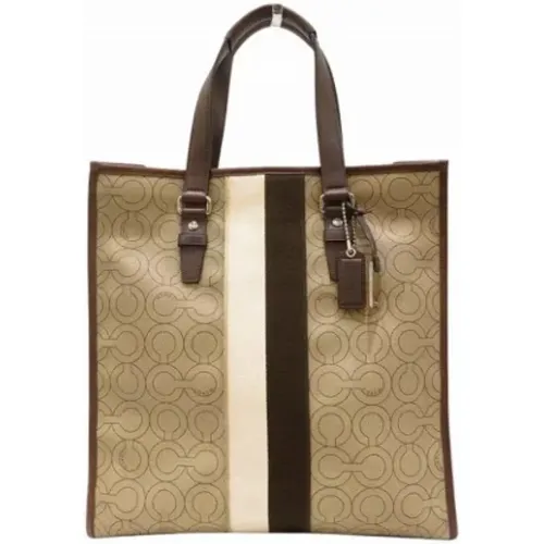 Pre-owned Stoff totes - Coach Pre-owned - Modalova