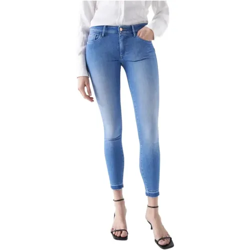 Skinny Jeans , female, Sizes: W25 L28, W31 L28, W28 L28, W27 L28, W29 L28 - Salsa - Modalova