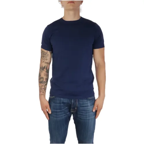 BlueOOS Men`s T-Shirts Polos , male, Sizes: 2XL - Aspesi - Modalova