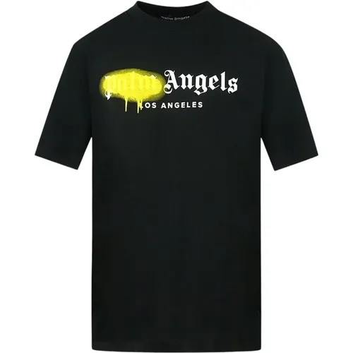 T-Shirt , Herren, Größe: 2XL - Palm Angels - Modalova