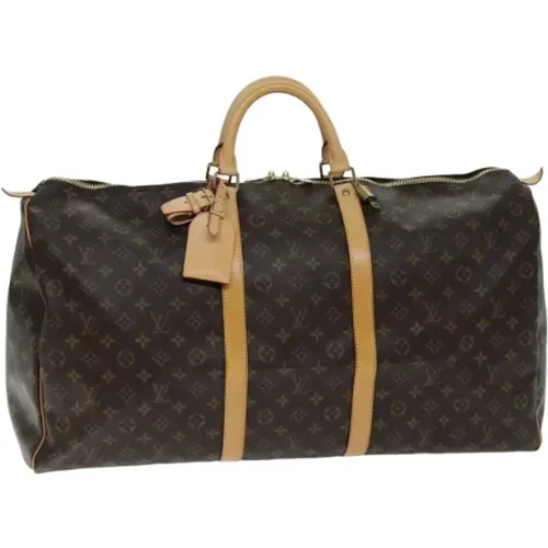 Pre-owned Canvas travel-bags , female, Sizes: ONE SIZE - Louis Vuitton Vintage - Modalova