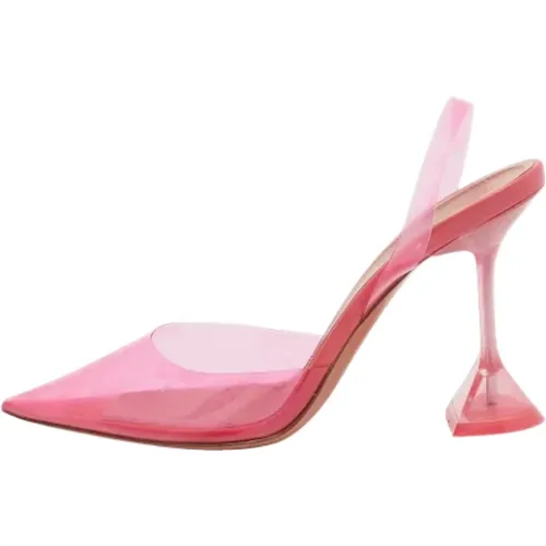 Pre-owned Plastic heels , female, Sizes: 5 UK - Amina Muaddi Pre-owned - Modalova